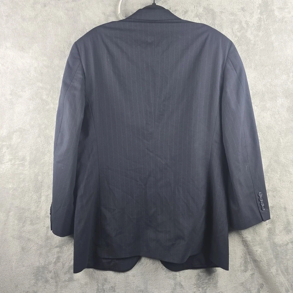 Brooks Brothers Brookease Blazer Mens 43R Dark Gray Sport‎ Coat Jacket 100% wool